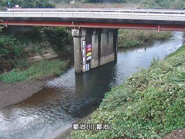 都治水位観測局付近 (都治町)