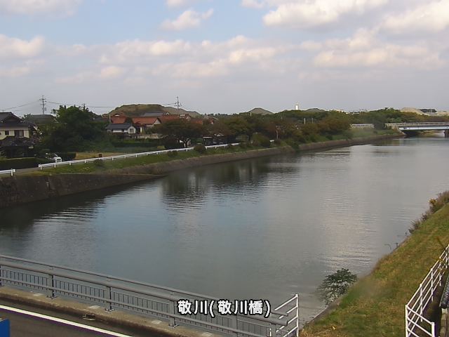 都治水位観測局付近 (都治町)