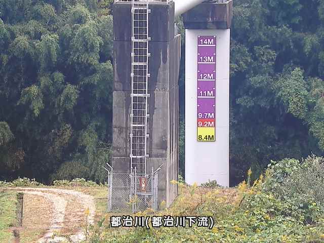 都治水位観測局付近 (都治町)