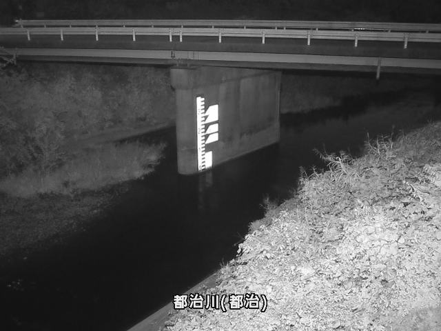 都治水位観測局付近 (都治町)