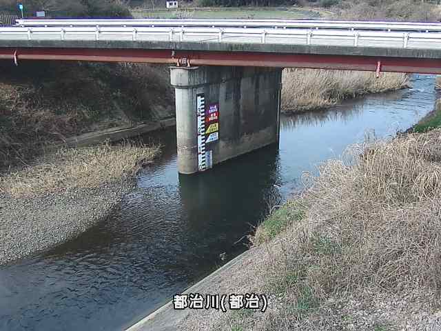 都治水位観測局付近 (都治町)