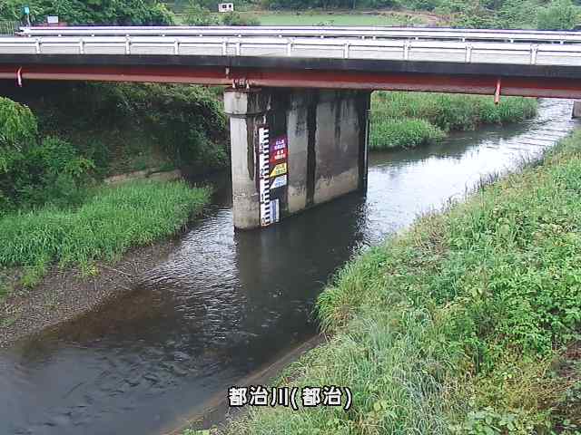 都治水位観測局付近 (都治町)