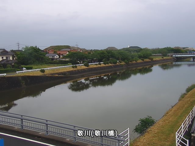 都治水位観測局付近 (都治町)