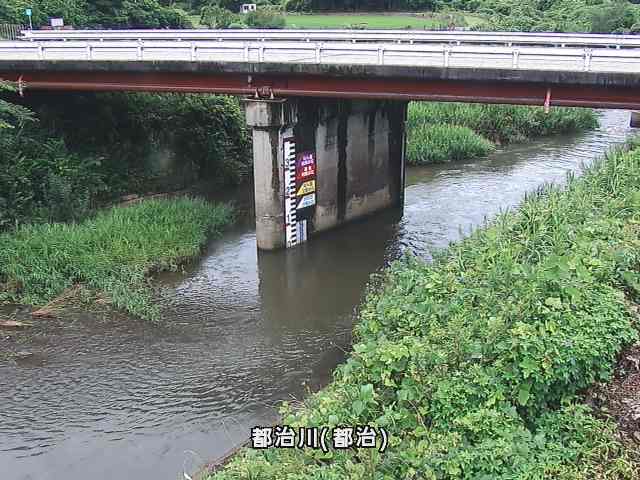 都治水位観測局付近 (都治町)