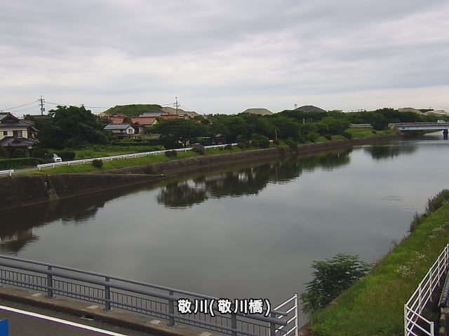 都治水位観測局付近 (都治町)