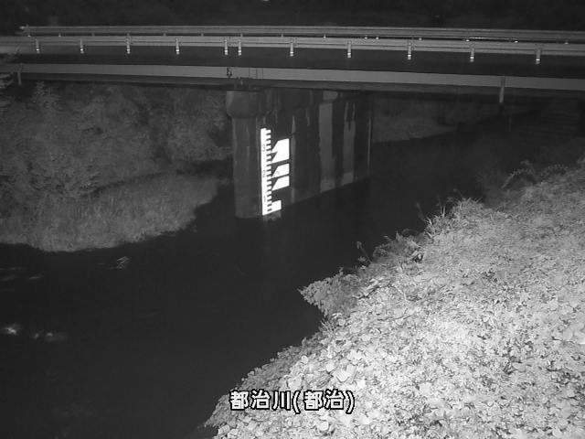 都治水位観測局付近 (都治町)